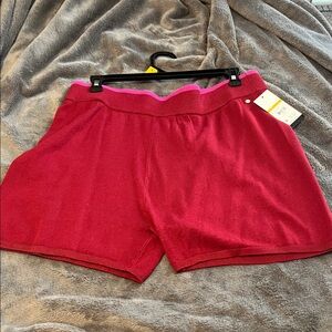 Sofia by Sofia Vergara Red Athletic Shorts